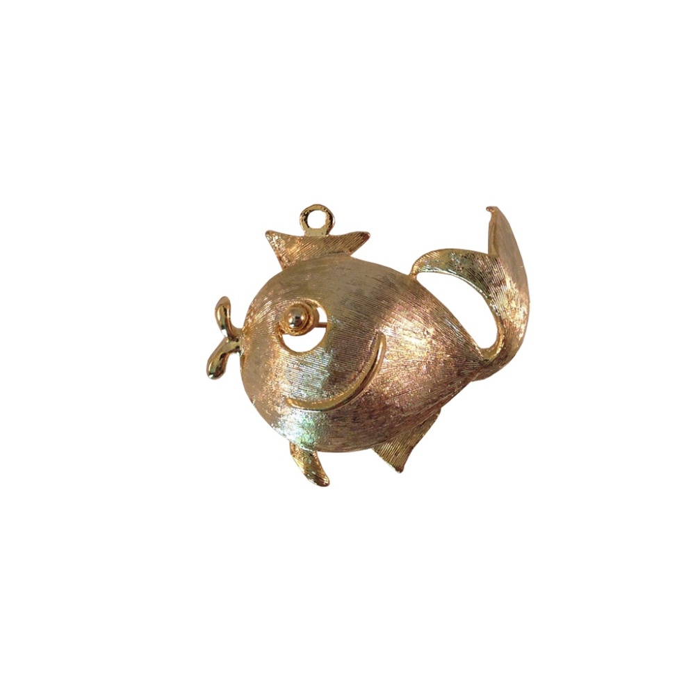 "Fish Princess" Brooch